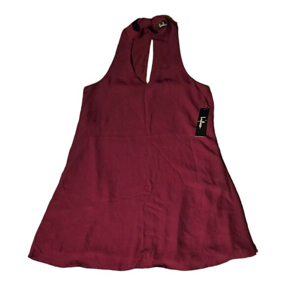 Lulus Medium Red Sleeveless Swing Dress *flaw* - Picture 1 of 8